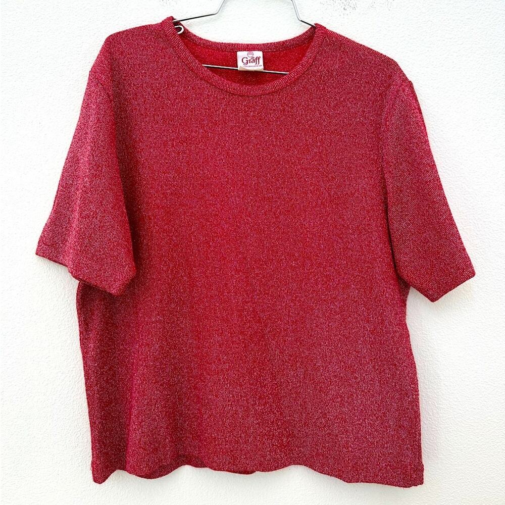 Vintage sparkly sweater shirt